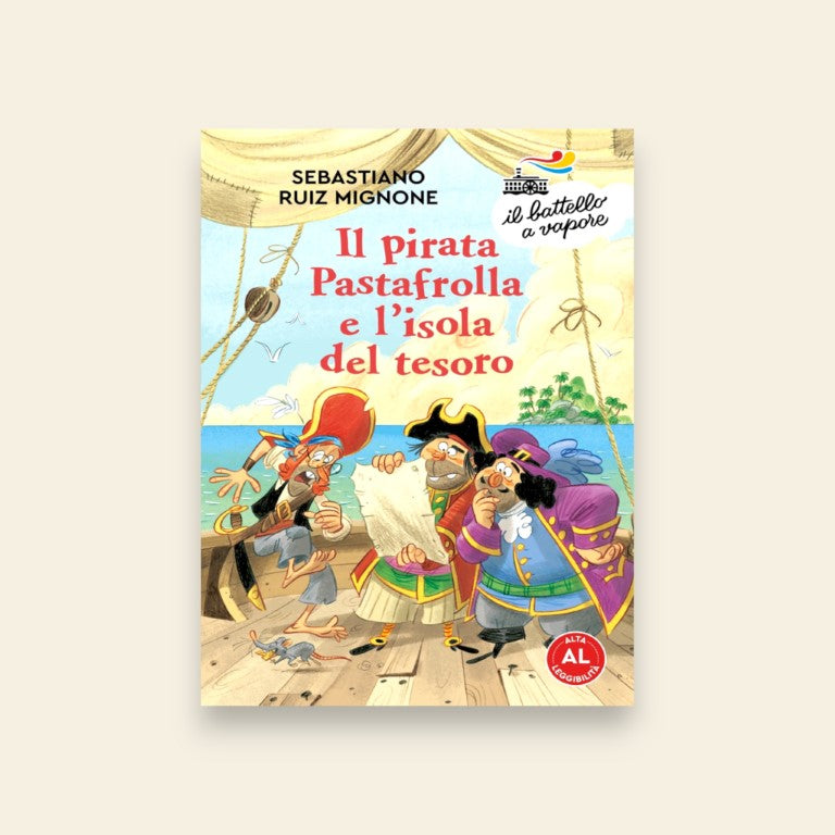 "Il pirata Pastafrolla e l'isola del tesoro" - Petite Box Letteraria - Età di lettura: da 5 anni.