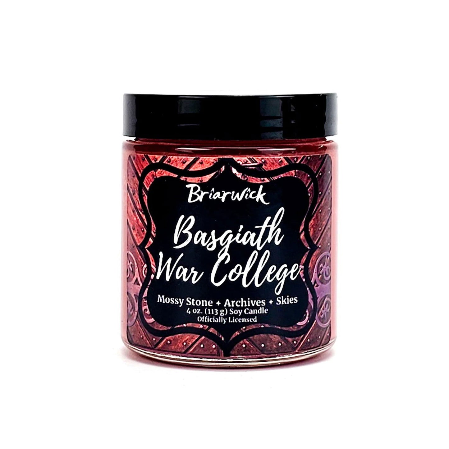 Basgiath War College- Candela in barattolo di vetro 113 g - PetiteBox.it