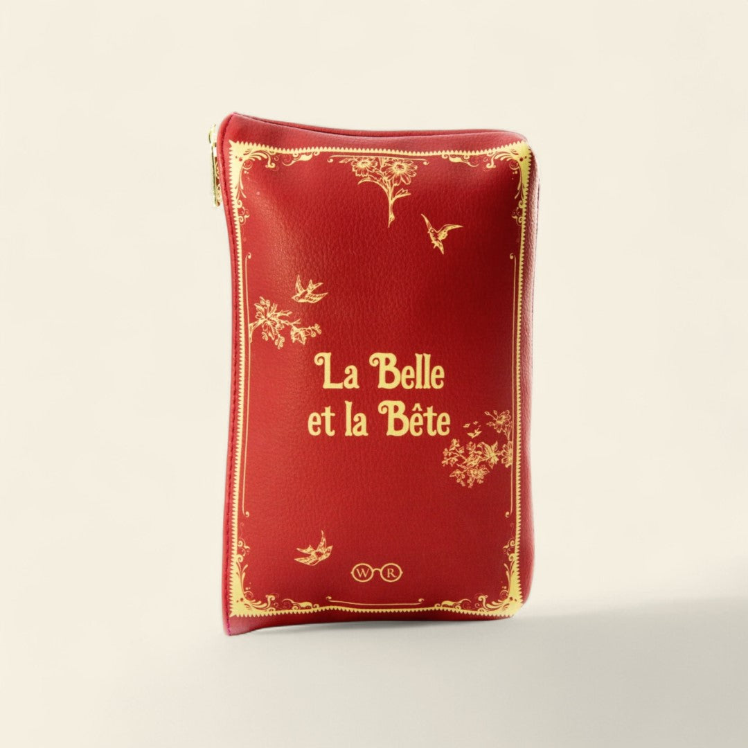 Pochette portatutto Beauty and the Beast - "La Bella e la Bestia" di Gabrielle-Suzanne de Villeneuve