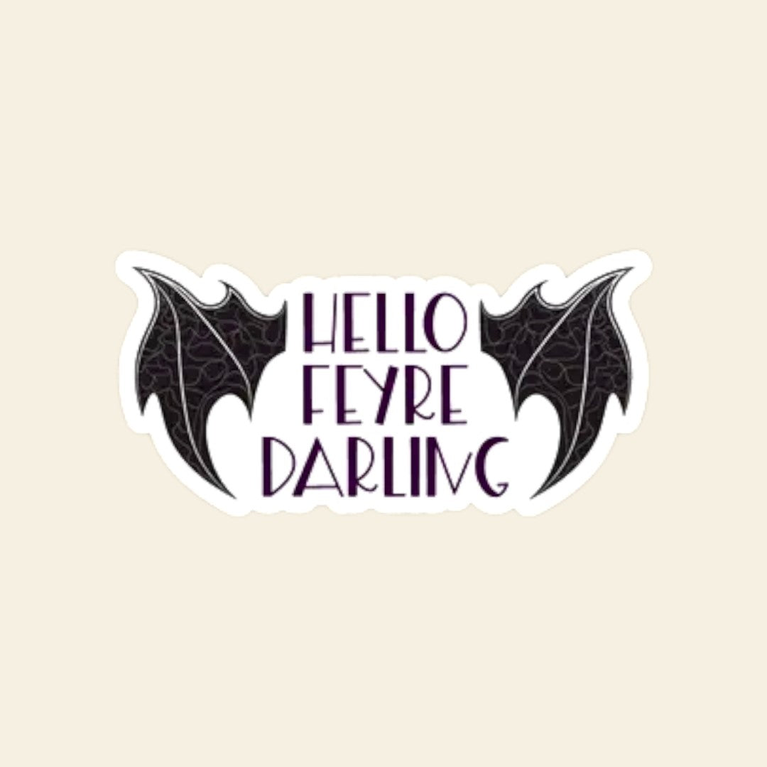 Adesivo Hello Feyre Darling | La corte di rose e spine