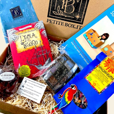 "L'Isola del Tesoro" - Petite Box Letteraria - Età di lettura da 9 anni