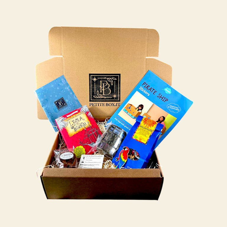 "L'Isola del Tesoro" - Petite Box Letteraria - Età di lettura da 9 anni
