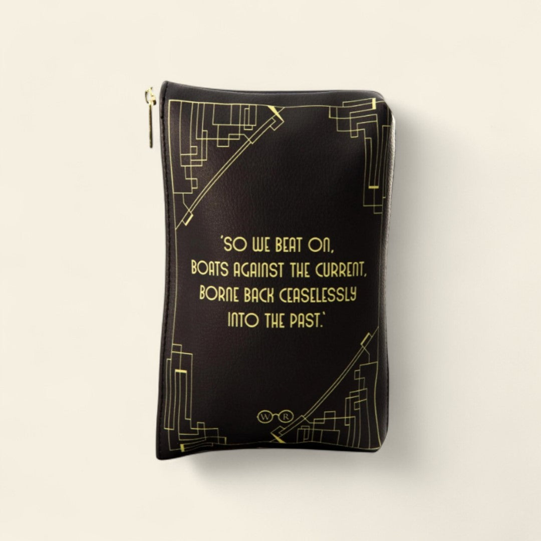 Pochette portatutto Art Déco The Great Gatsby - "Il Grande Gatsby" di F. Scott Fitzgerald