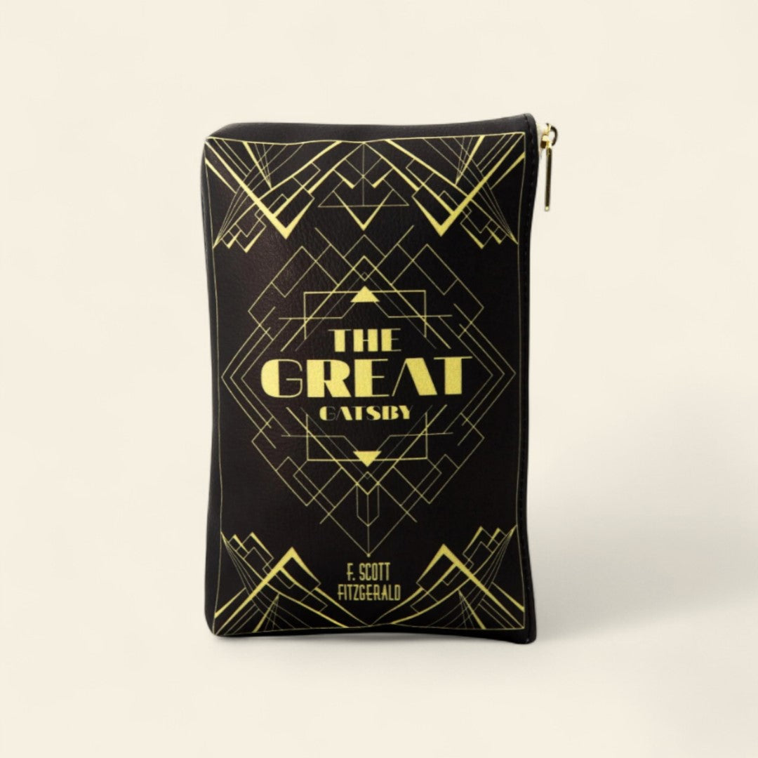 Pochette portatutto Art Déco The Great Gatsby - "Il Grande Gatsby" di F. Scott Fitzgerald