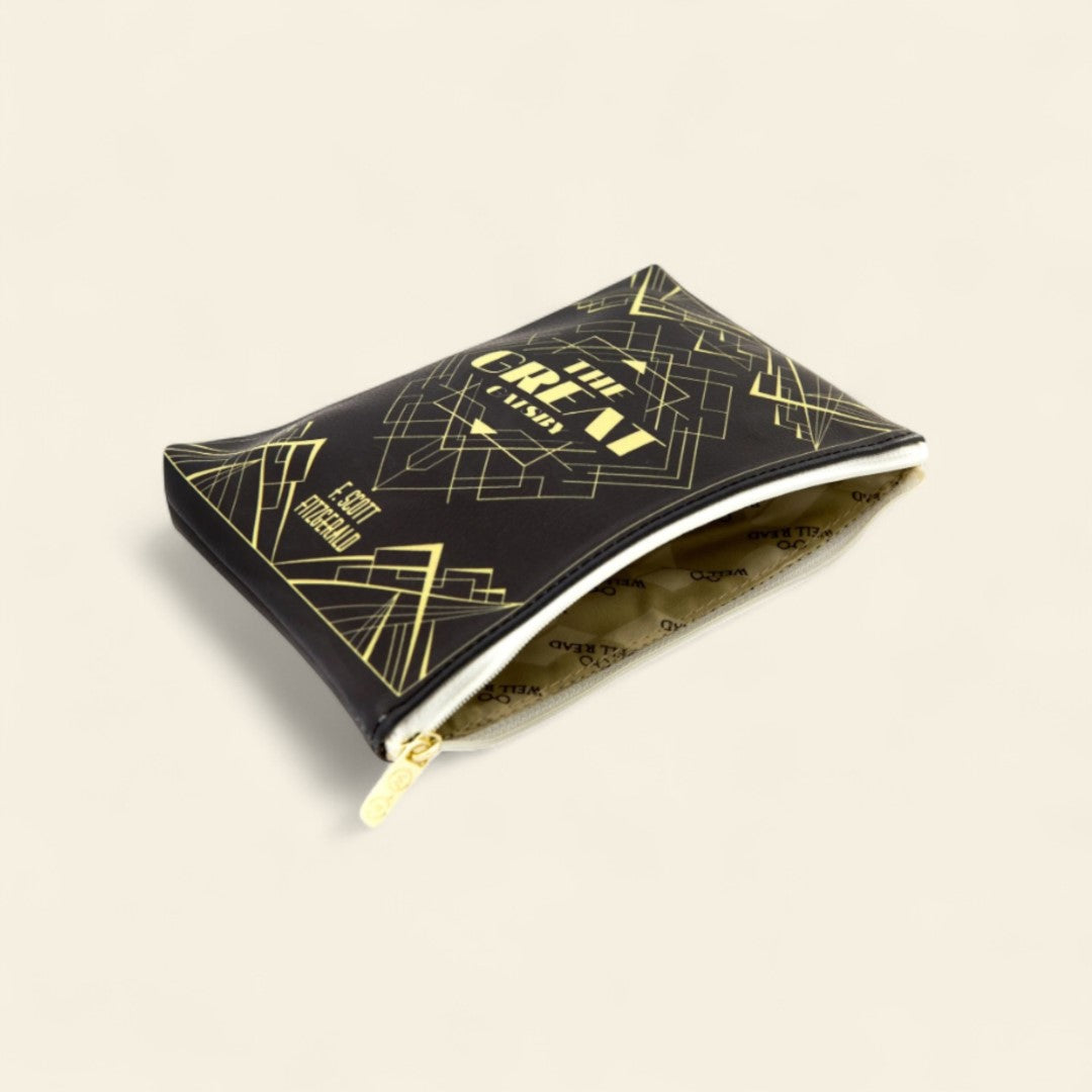Pochette portatutto Art Déco The Great Gatsby - "Il Grande Gatsby" di F. Scott Fitzgerald