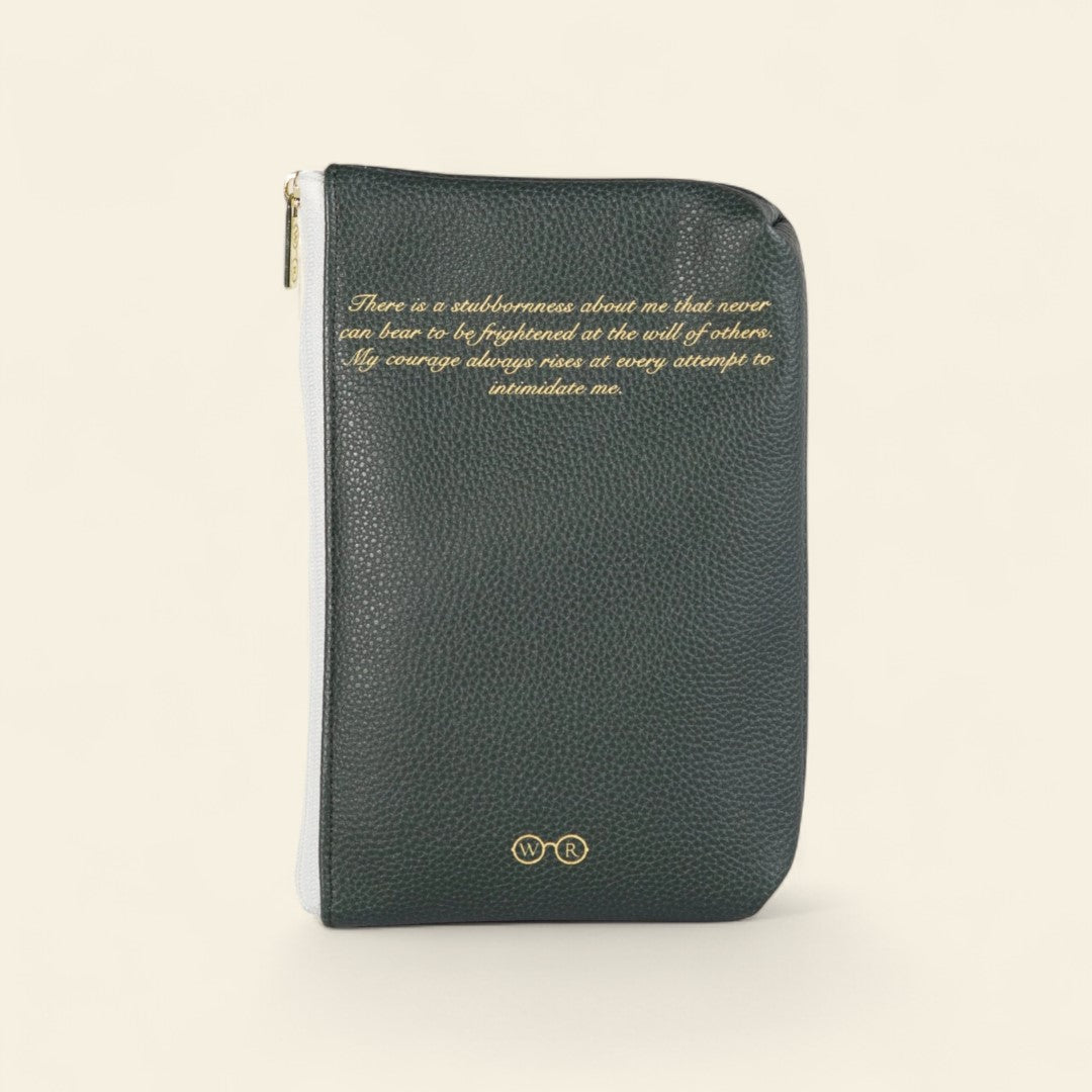 Pochette portatutto verde Pride And Prejudice - "Orgoglio e Pregiudizio" di Jane Austen