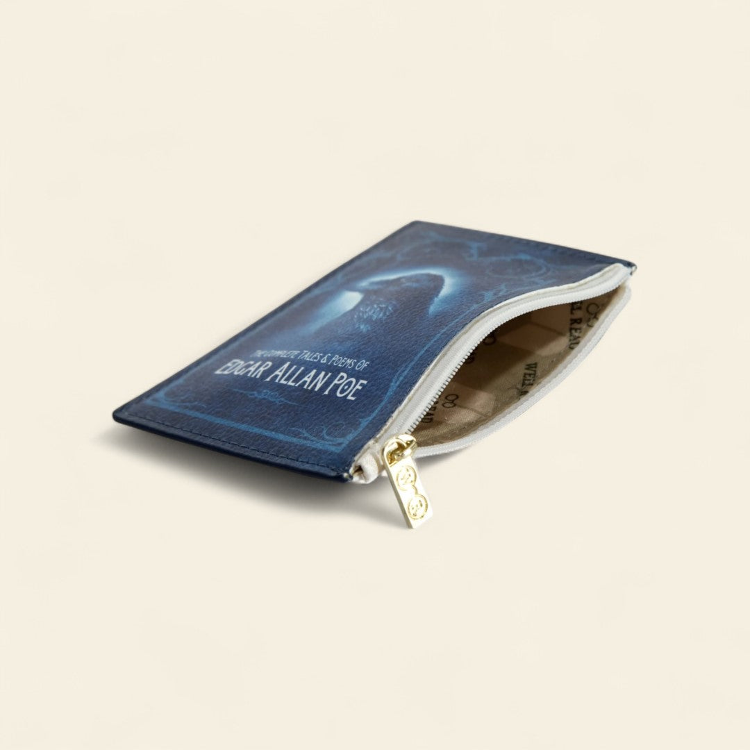 Portamonete e portacarte "Complete Tales and Poems" di Edgar Allan Poe