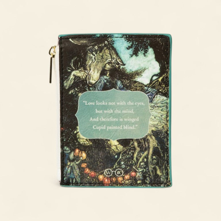 Portamonete e portacarte Midsummer Night's dream - "Sogno di una Notte di Mezza Estate" di William Shakespeare