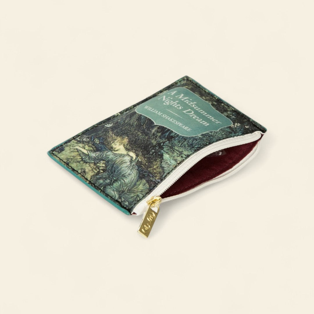 Portamonete e portacarte Midsummer Night's dream - "Sogno di una Notte di Mezza Estate" di William Shakespeare