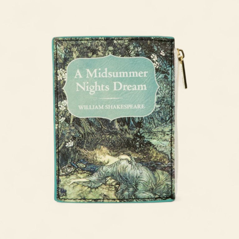 Portamonete e portacarte Midsummer Night's dream - "Sogno di una Notte di Mezza Estate" di William Shakespeare