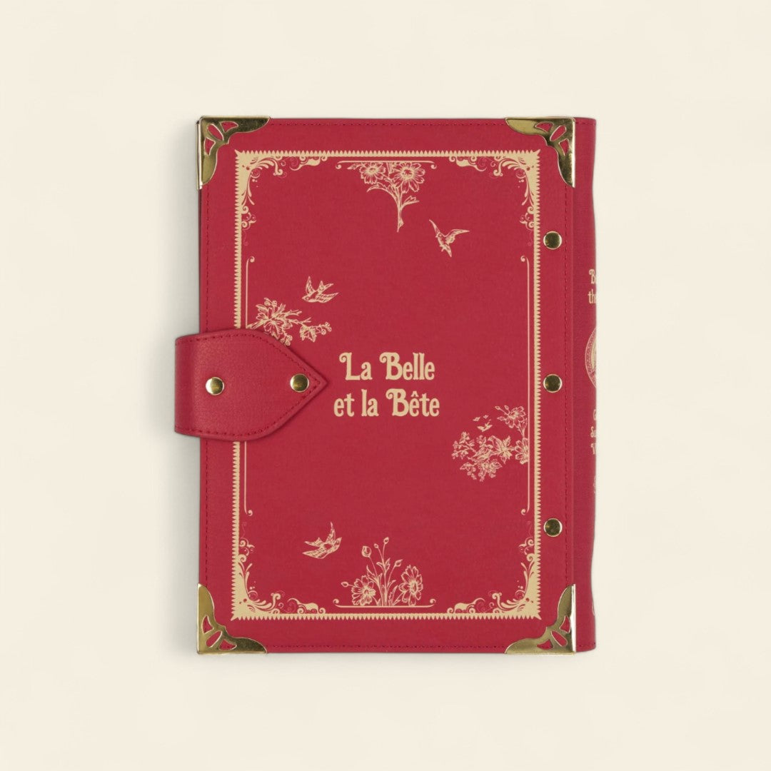Agenda/Quaderno ad anelli "La Bella e la Bestia" di Gabrielle-Suzanne de Villeneuve