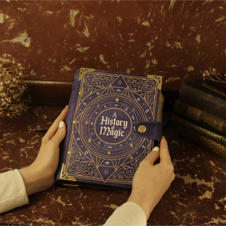 Agenda/Quaderno ad anelli "Storia della Magia"