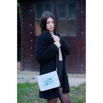 Borsa Alice in Wonderland azzurra - PetiteBox.it