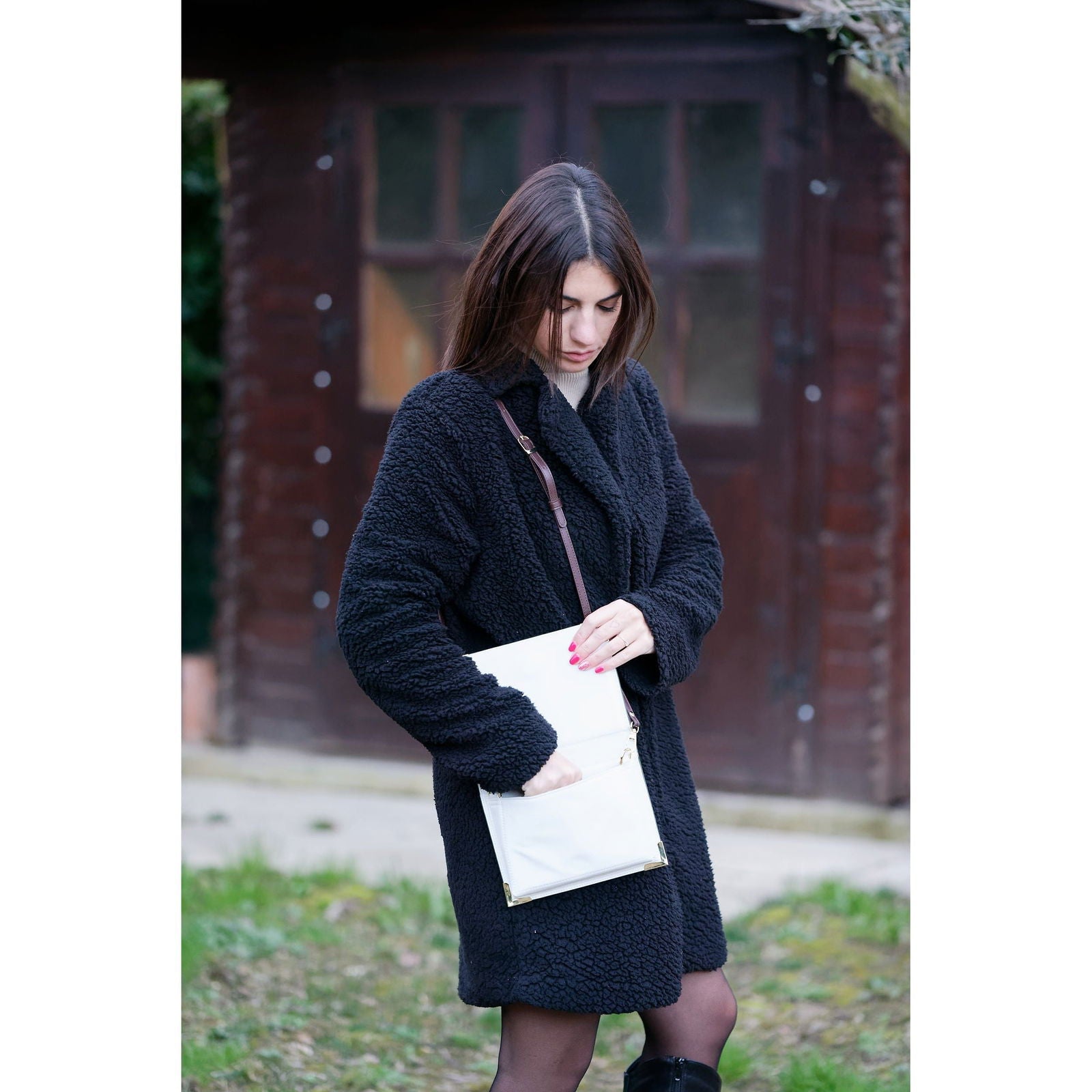 Borsa grande verde Pride and Prejudice -  - 