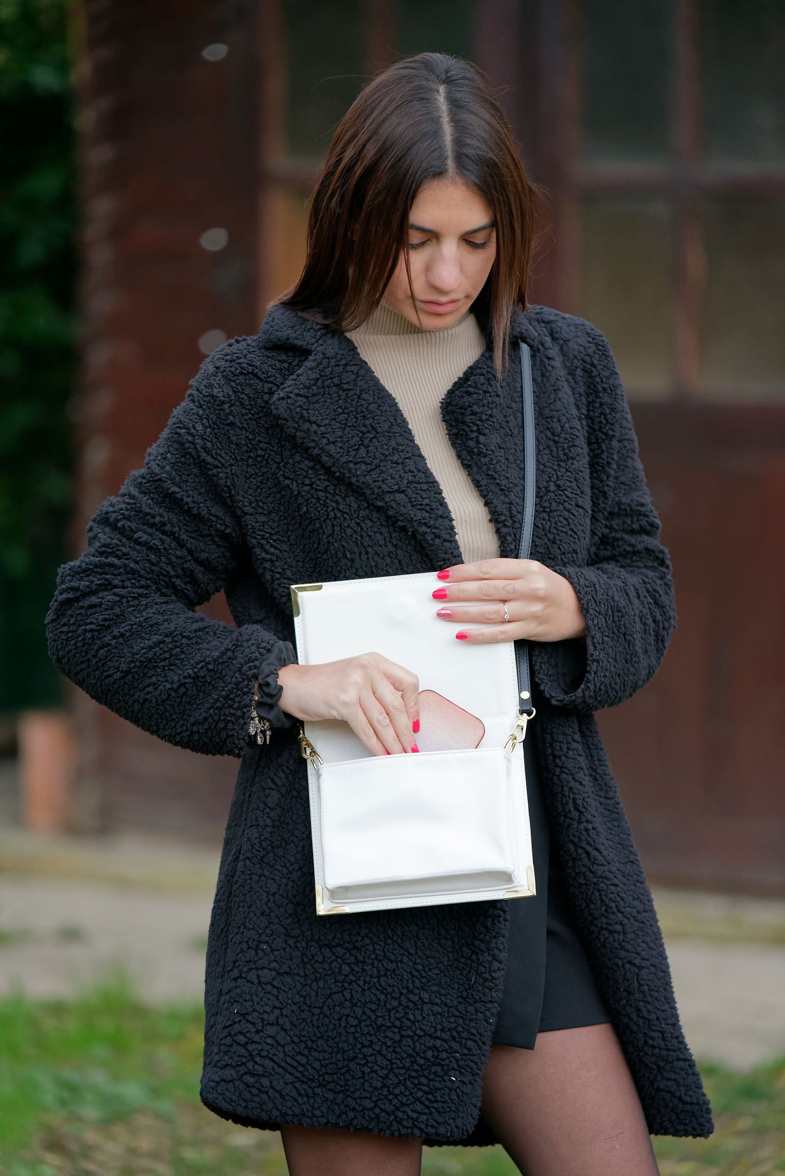 Borsa grigia piccola The Secret Garden -  - 