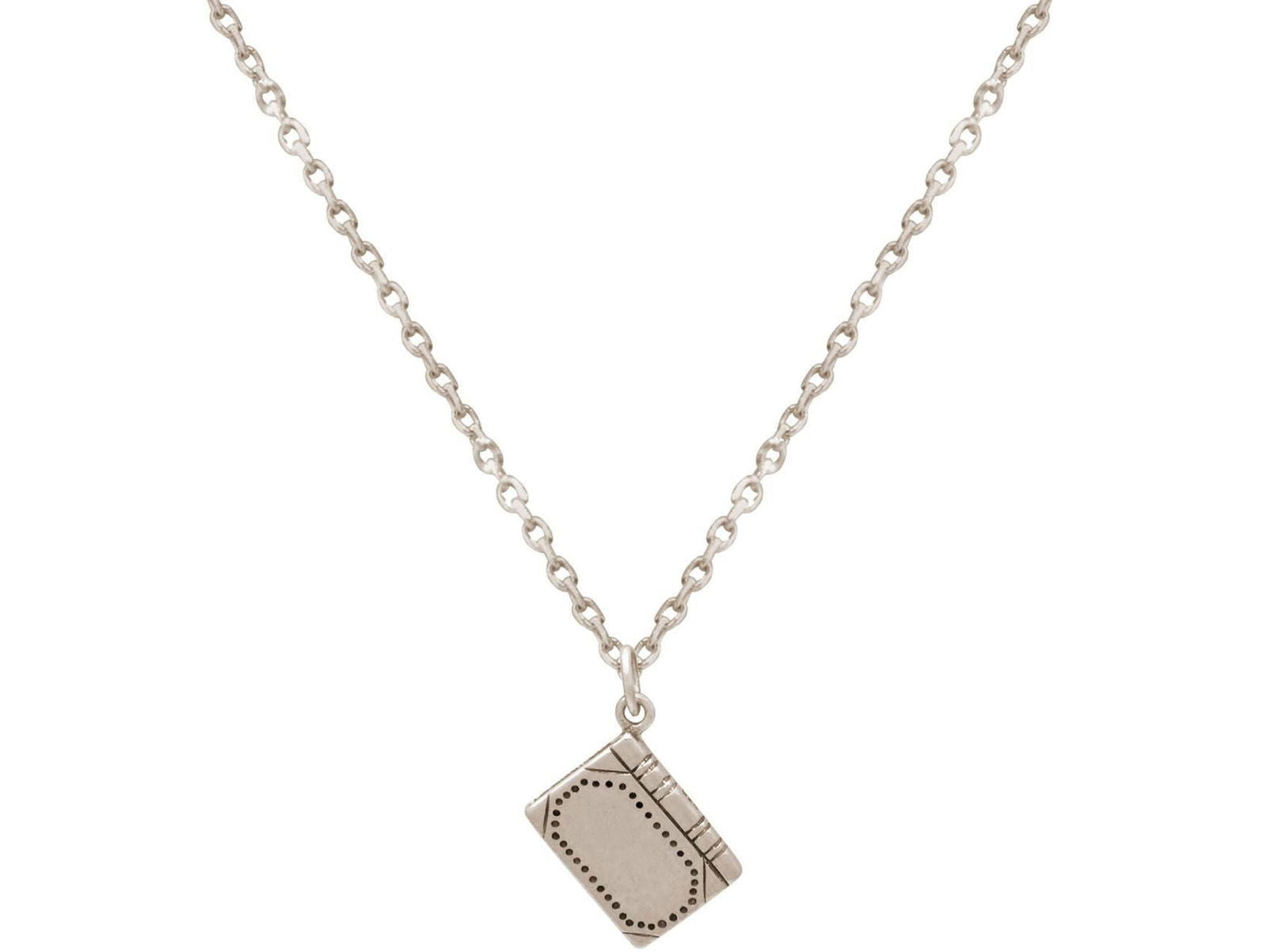 Collana in Argento 925 con Libro 3D - PetiteBox.it