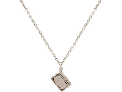 Collana in Argento 925 con Libro 3D - PetiteBox.it