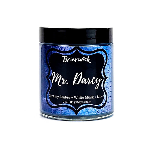 Mr. Darcy - Candela Orgoglio e Pregiudizio in barattolo di vetro 113 g - PetiteBox.it