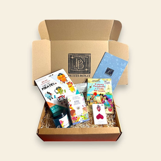 "Il pirata Pastafrolla e l'isola del tesoro" - Petite Box Letteraria - Età di lettura: da 5 anni.