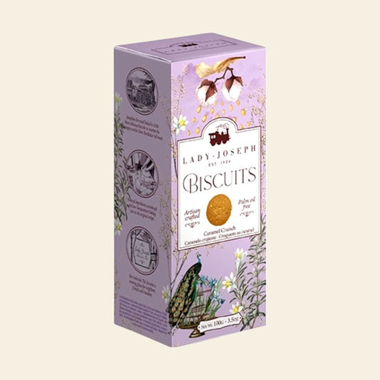 Biscotti al caramello sottili e croccanti