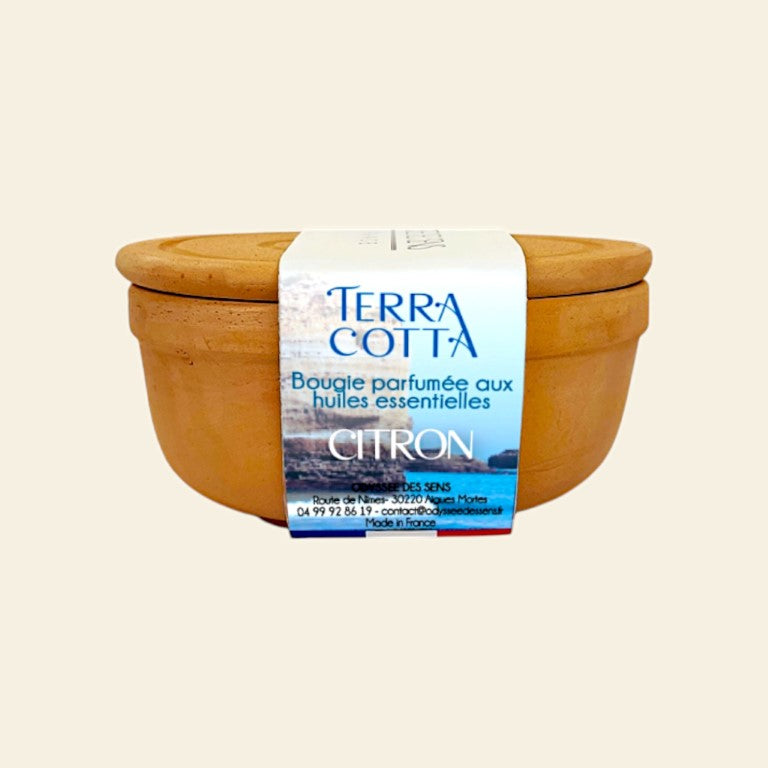 TERRA COTTA - Candela al limone 100 gr
