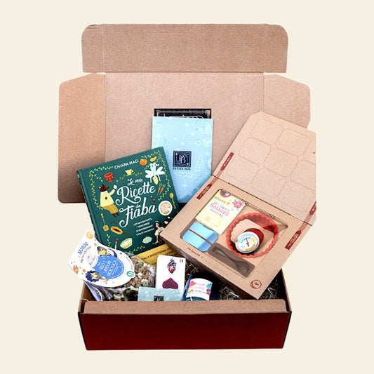 "Le mie ricette da fiaba. Lupi mangiatorte, principesse intraprendenti e piatti incantati" - Petite Box Letteraria Laboratorio di Gusto - Età di lettura: da 5 anni.