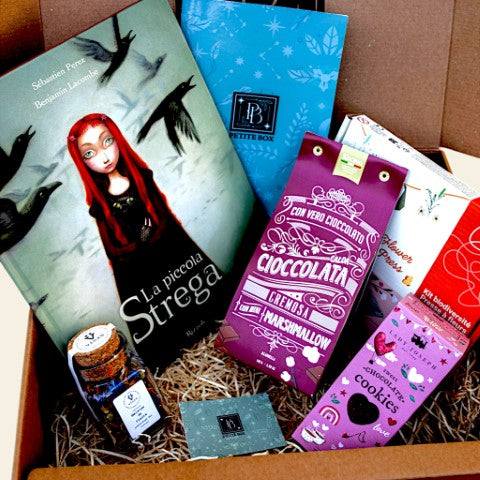 "La piccola strega" - Petite Box Letteraria Magici Racconti - Età di lettura: da 4 anni.