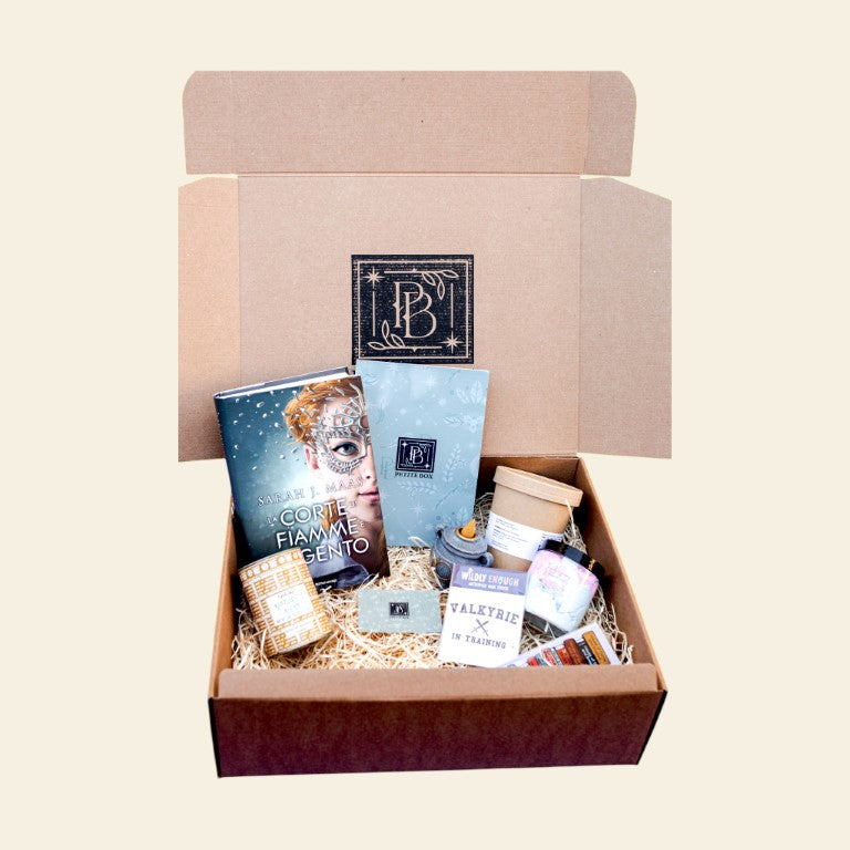 "La Corte di Fiamme e Argento" - Petite Box Letteraria Magia e Coraggio