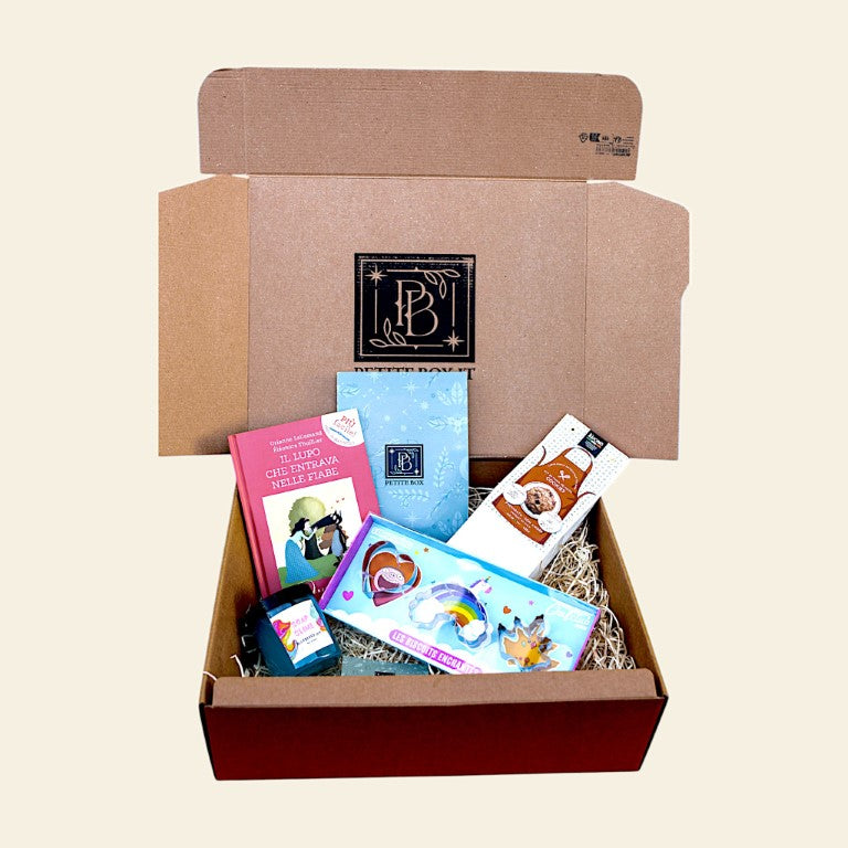 "Il Lupo che Entrava nelle Fiabe" - Petite Box Letteraria - Età di lettura: da 3 anni.