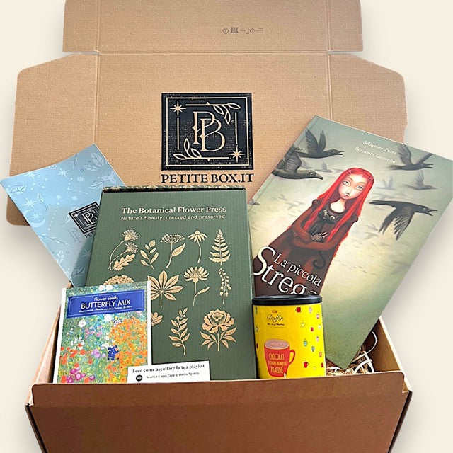 "La piccola strega" - Petite Box Letteraria - Età di lettura: da 4 anni.
