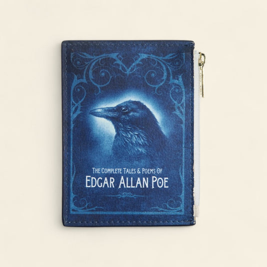 Portamonete e portacarte "Complete Tales and Poems" di Edgar Allan Poe