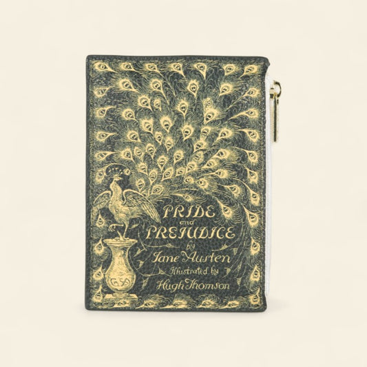 Portamonete e portacarte verde Pride And Prejudice - "Orgoglio e Pregiudizio" di Jane Austen