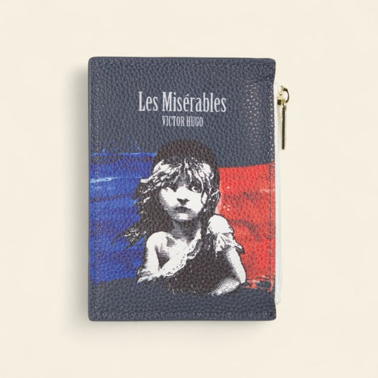 Portamonete e portacarte "Les Misérables" di Victor Hugo